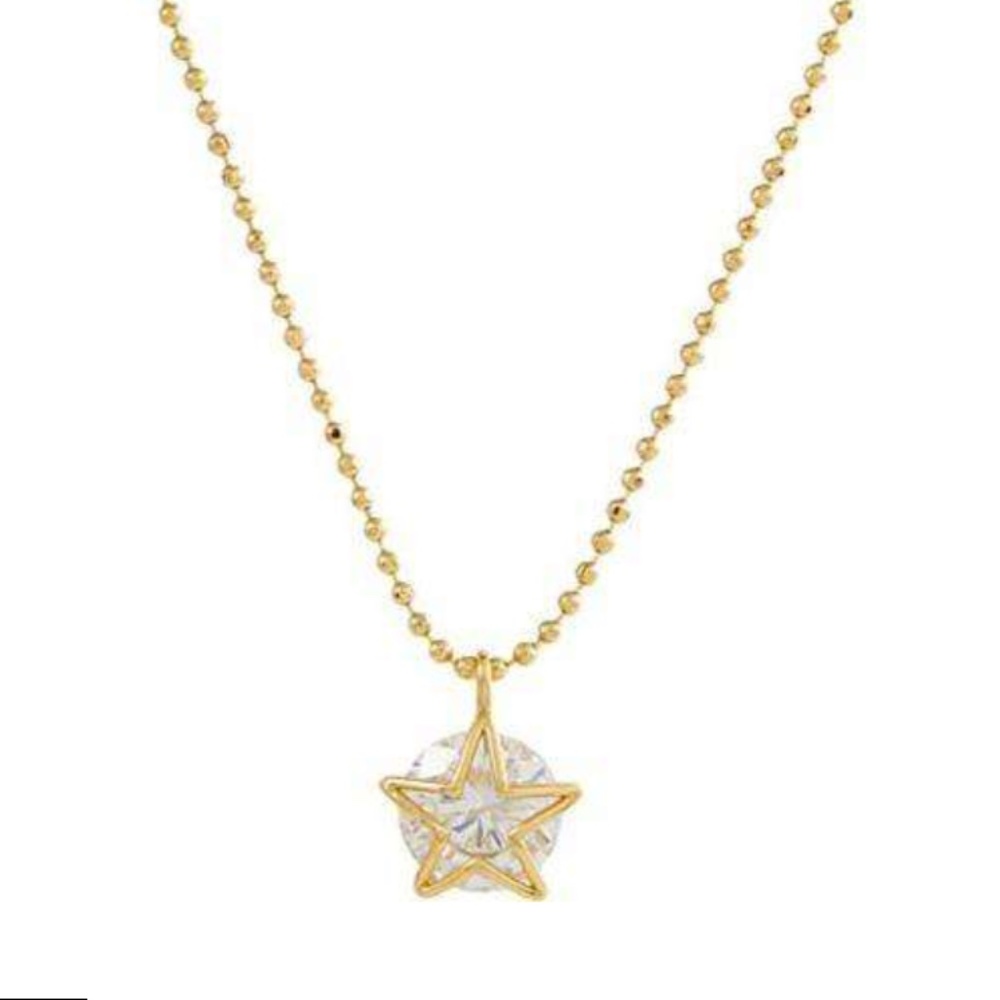Kate Spade necklace gold crystal necklace